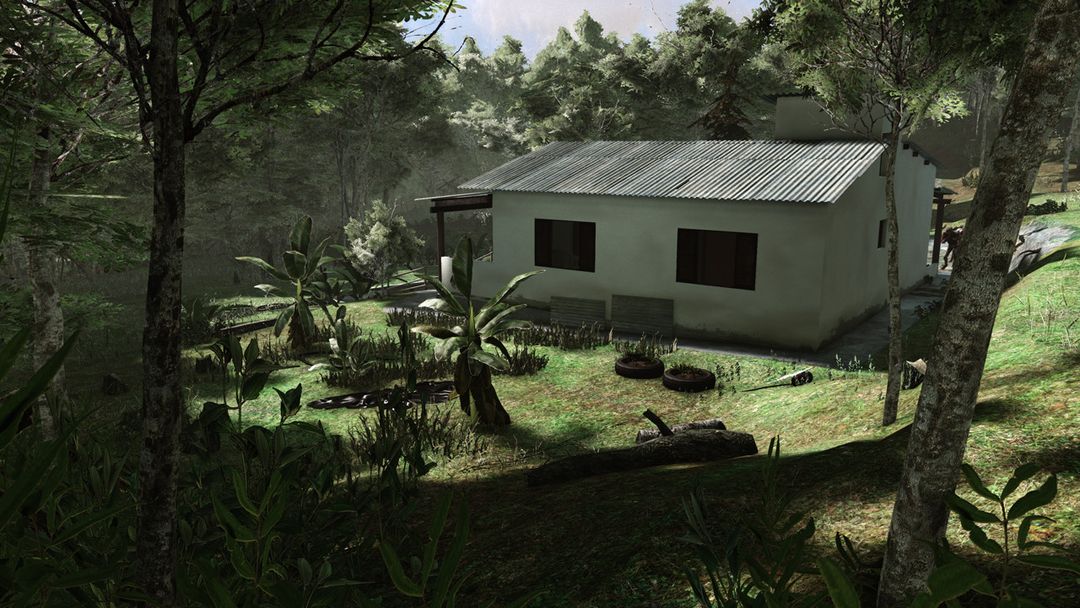 Brazilian countryhouse environment, realtime