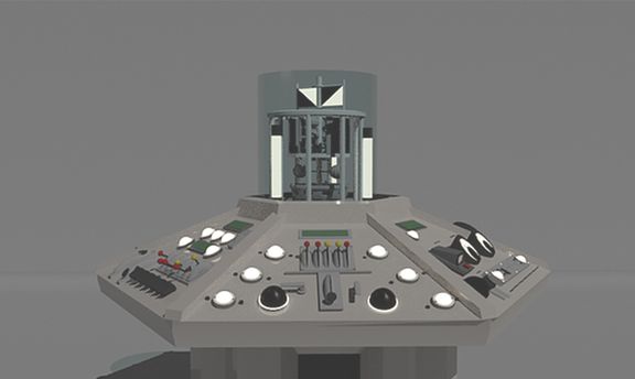 1963 BBC Doctor Who Tardis Console