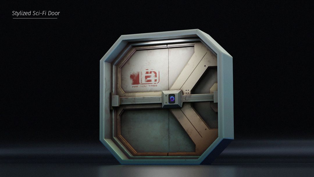 Sci-Fi Door by Eduardo I.