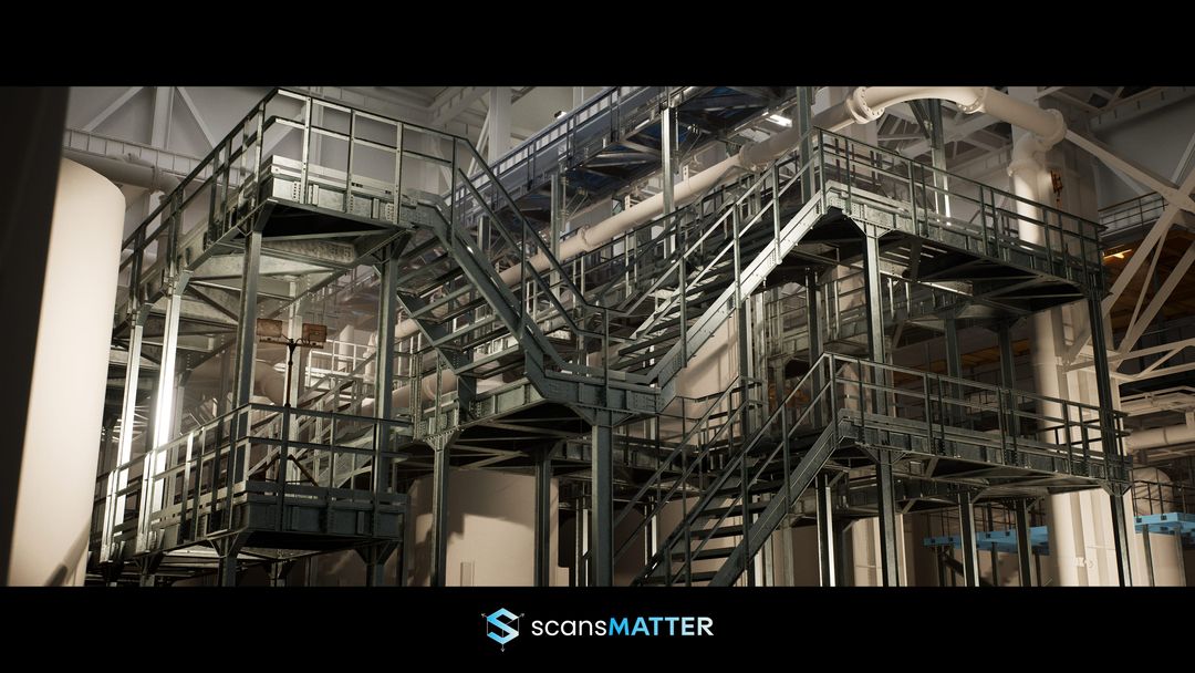 Walkway Platform Kit - UE5 Asset Kit