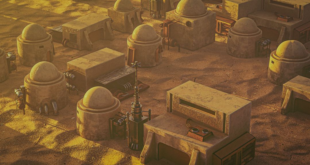 star wars: tatooine buildings