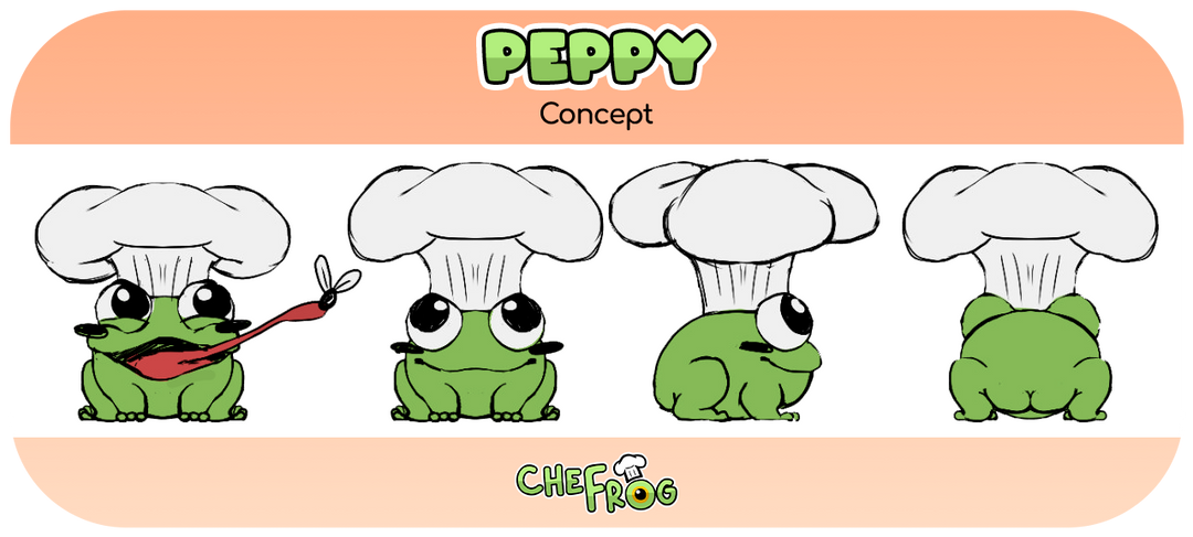 Chefrog (Game Art, Texture and Concept)