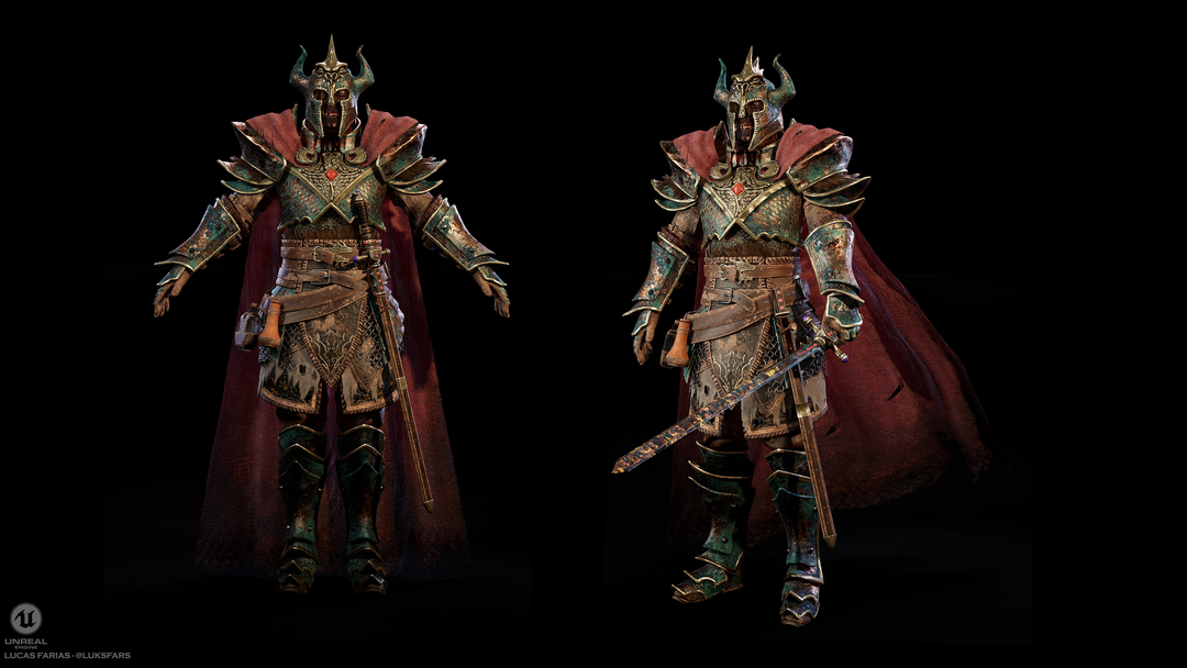 Dragon Warrior | 3D Character Modelling