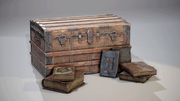 Old Medieval Chest