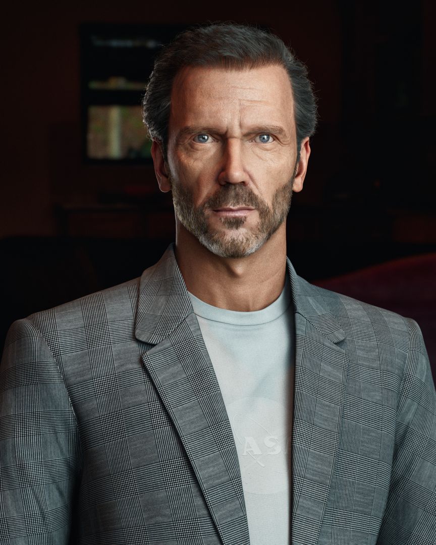 Portrait Hugh Laurie