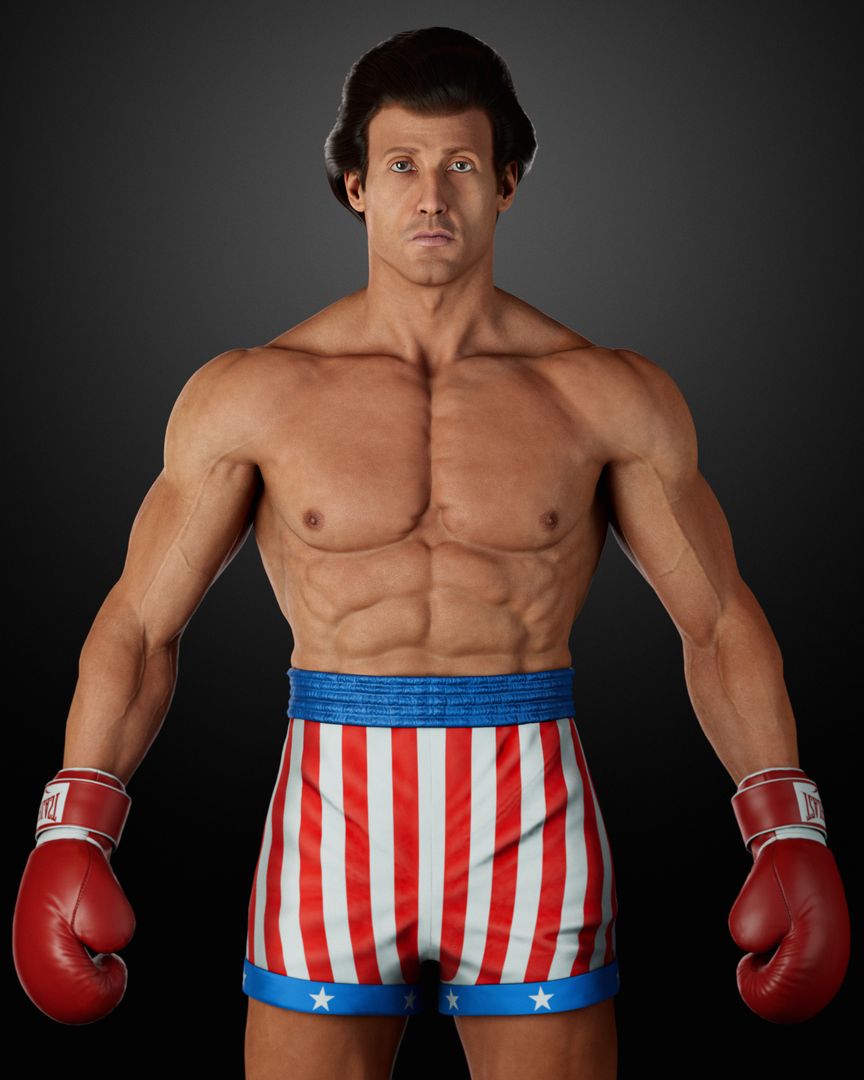 Rocky balboa by MAXSWELL M.