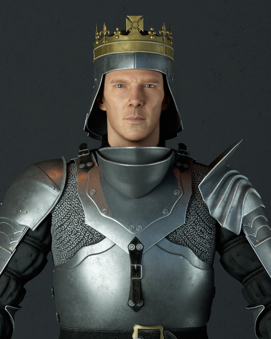 Benedict Cumberbatch hollow crown by MAXSWELL M.