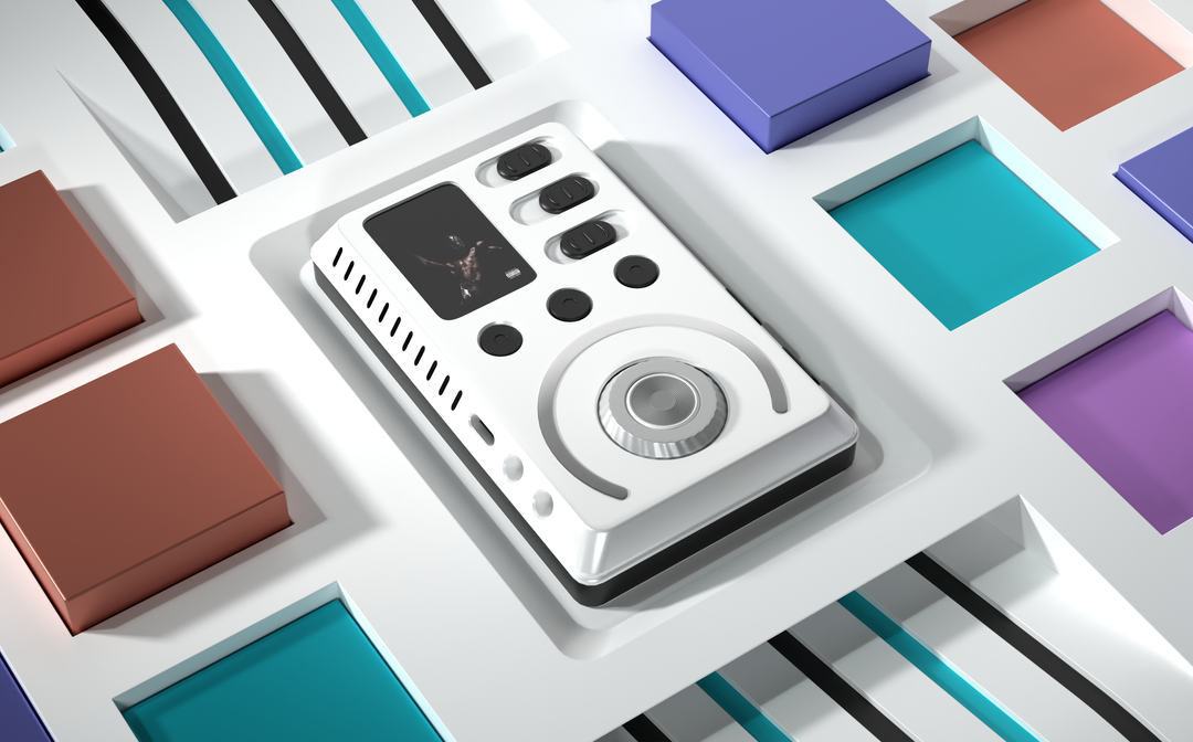 Music Player "Utopia", 3D Model, 3D Art