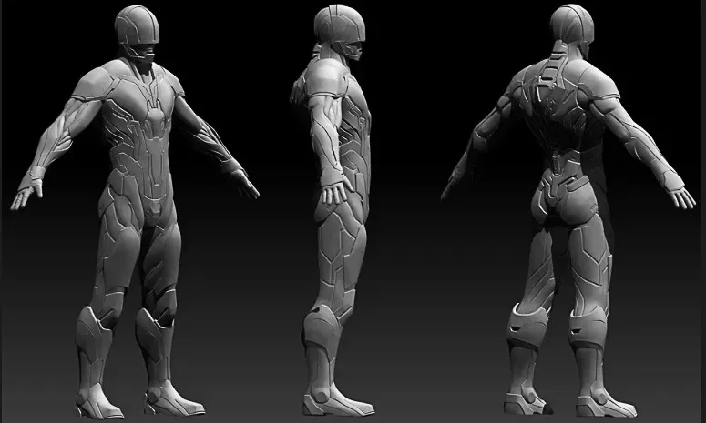 Robot02_Hipoly