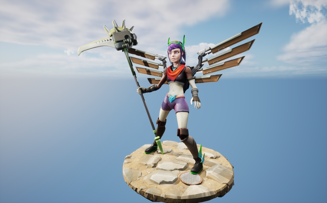 Angie - Hero - UNREAL ENGINE 5