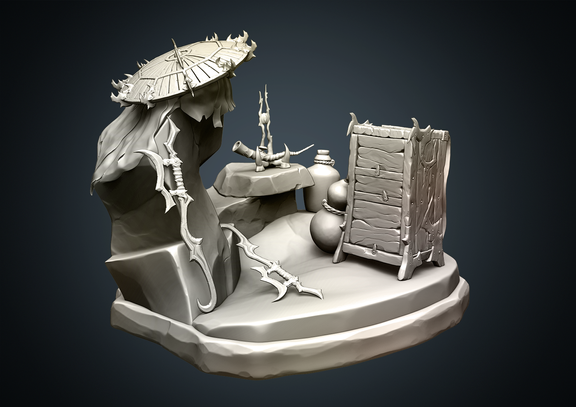 Japanese Vagabond - Diorama