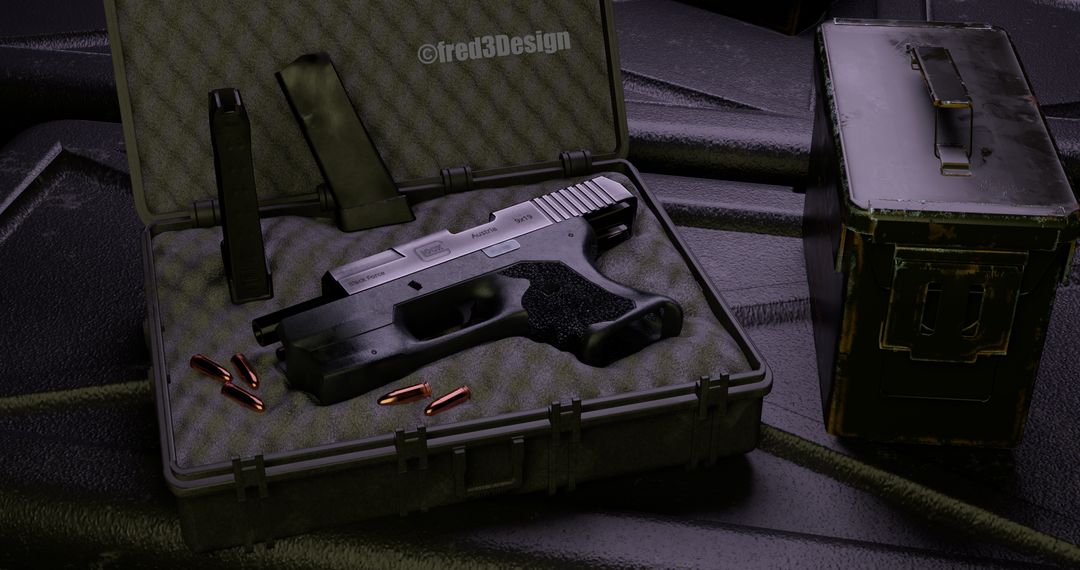 Pistol Black Forces 35M