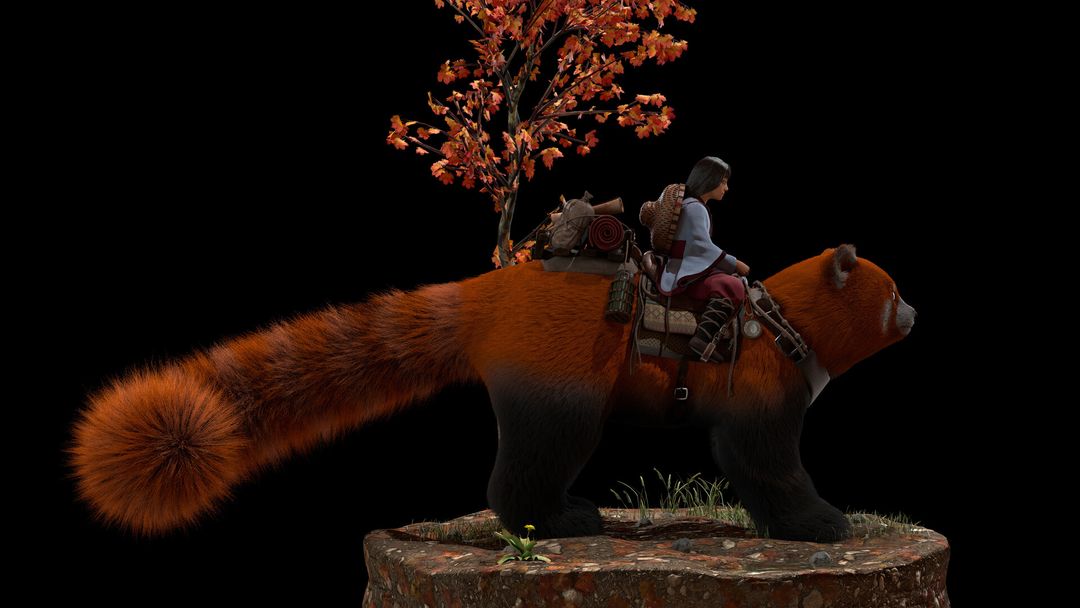 Red panda - Saga by Eduardo Rangel S.