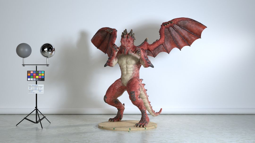 The Dragon for the game trailer of ''Beast Boxers''