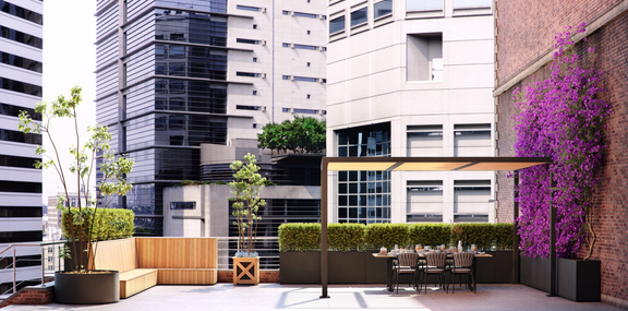 Archviz - Rooftop NY