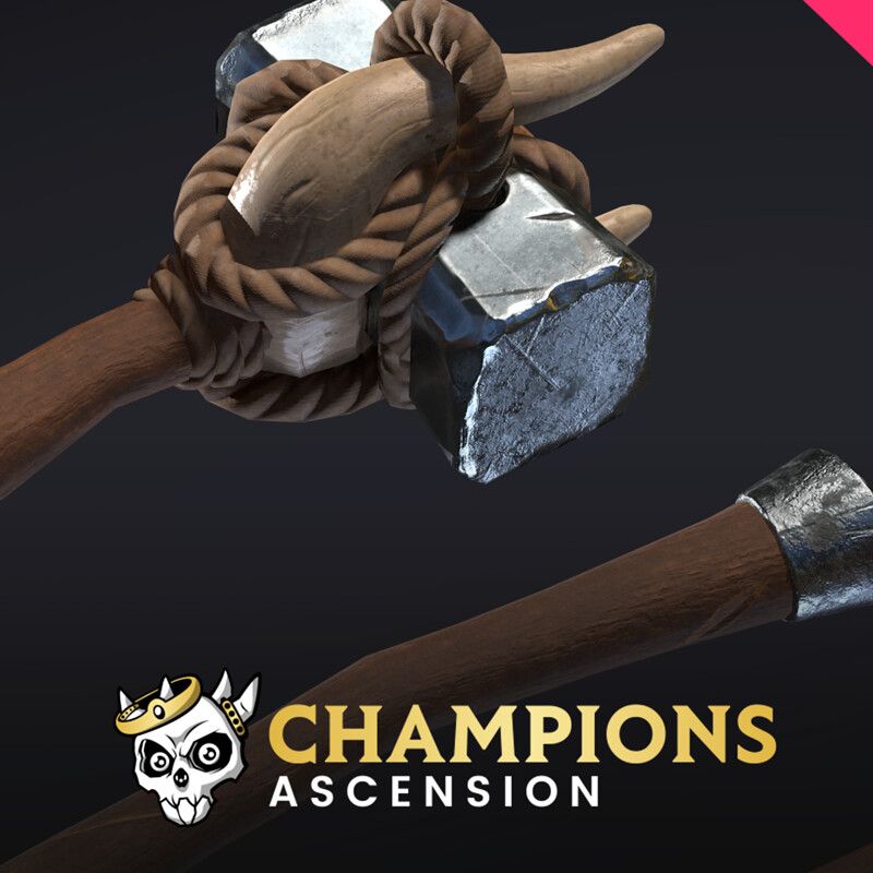 Karkadon two handed hammer - Champions Ascension