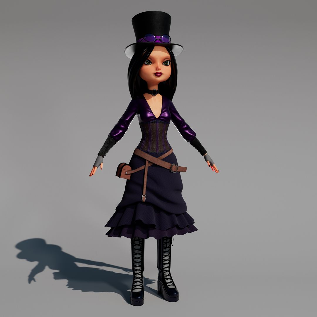 Mia - LookDev (Lighting/Texturing/Render)