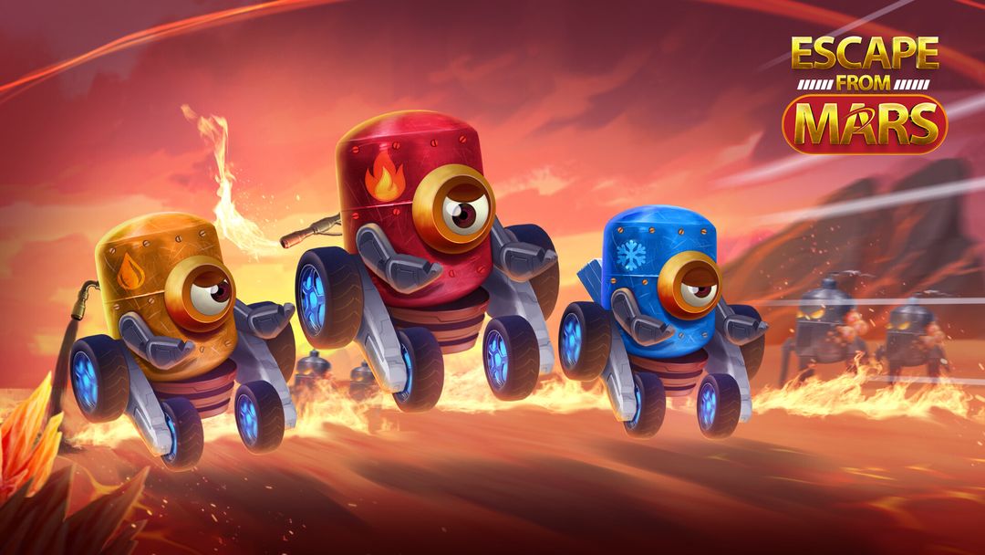 Key Art - Escape from Mars