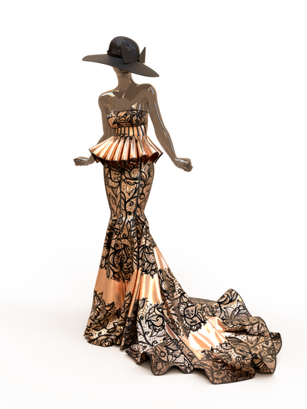 Gala Dress | 3D Retail Clothing CGIs