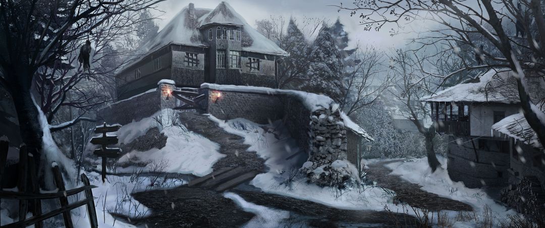 2D Environment - Village Inn