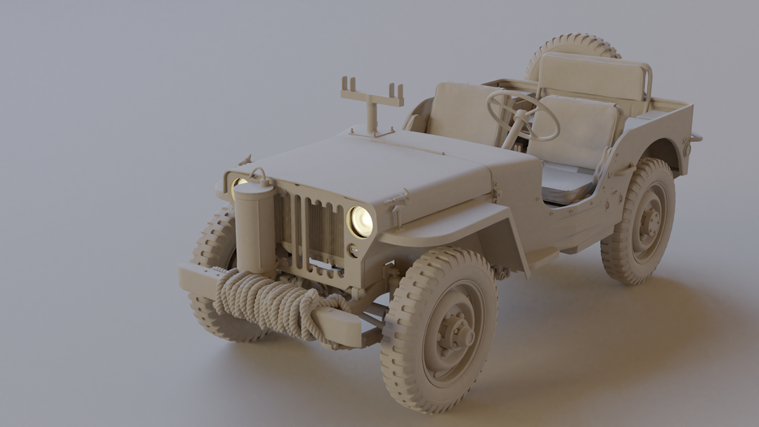 WW2 Willys Jeep
