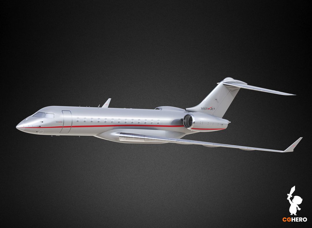 Bombardier Global 6000 Jet Visualisation