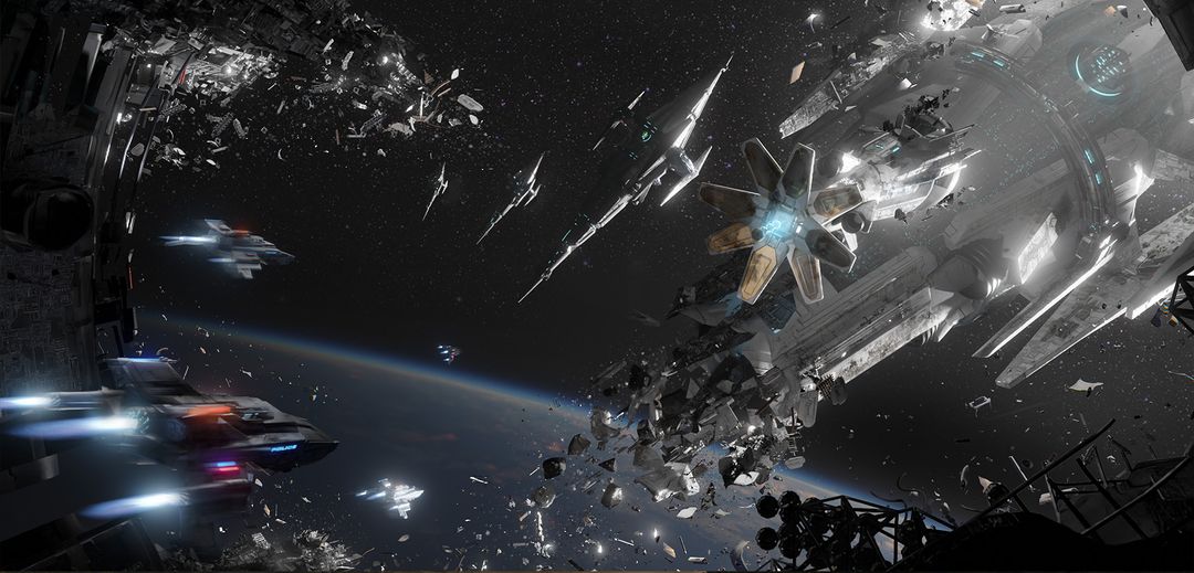 Destruction of Mothership by Edward T.