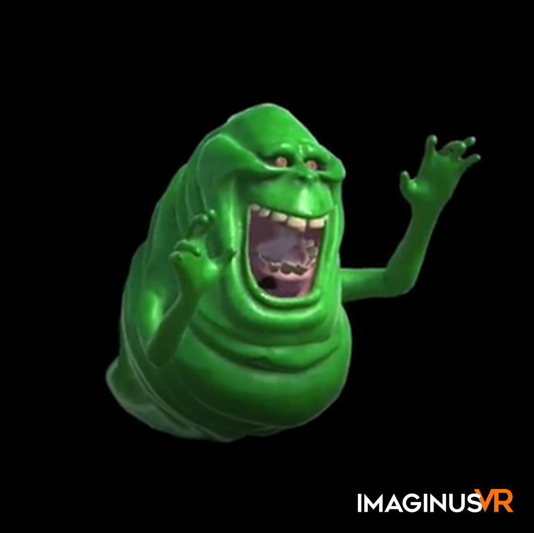 Slimer 3D Animation