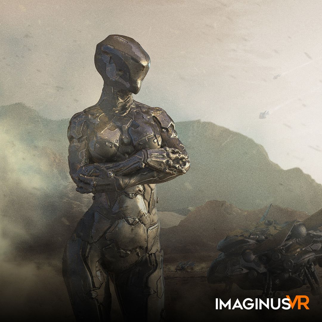 Sci-fi creature 3D model