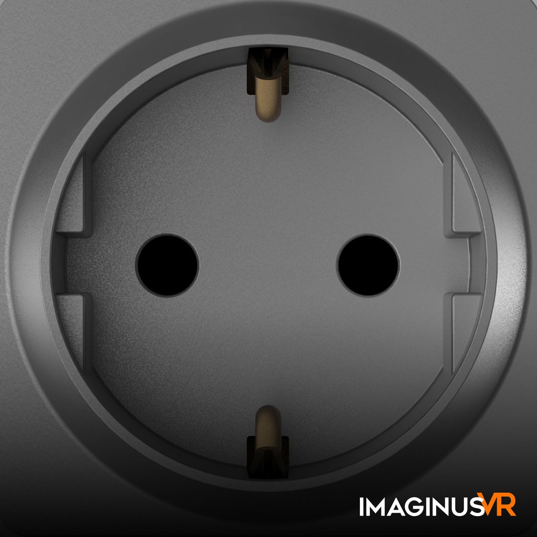 Socket 3D model for the project Legrand
