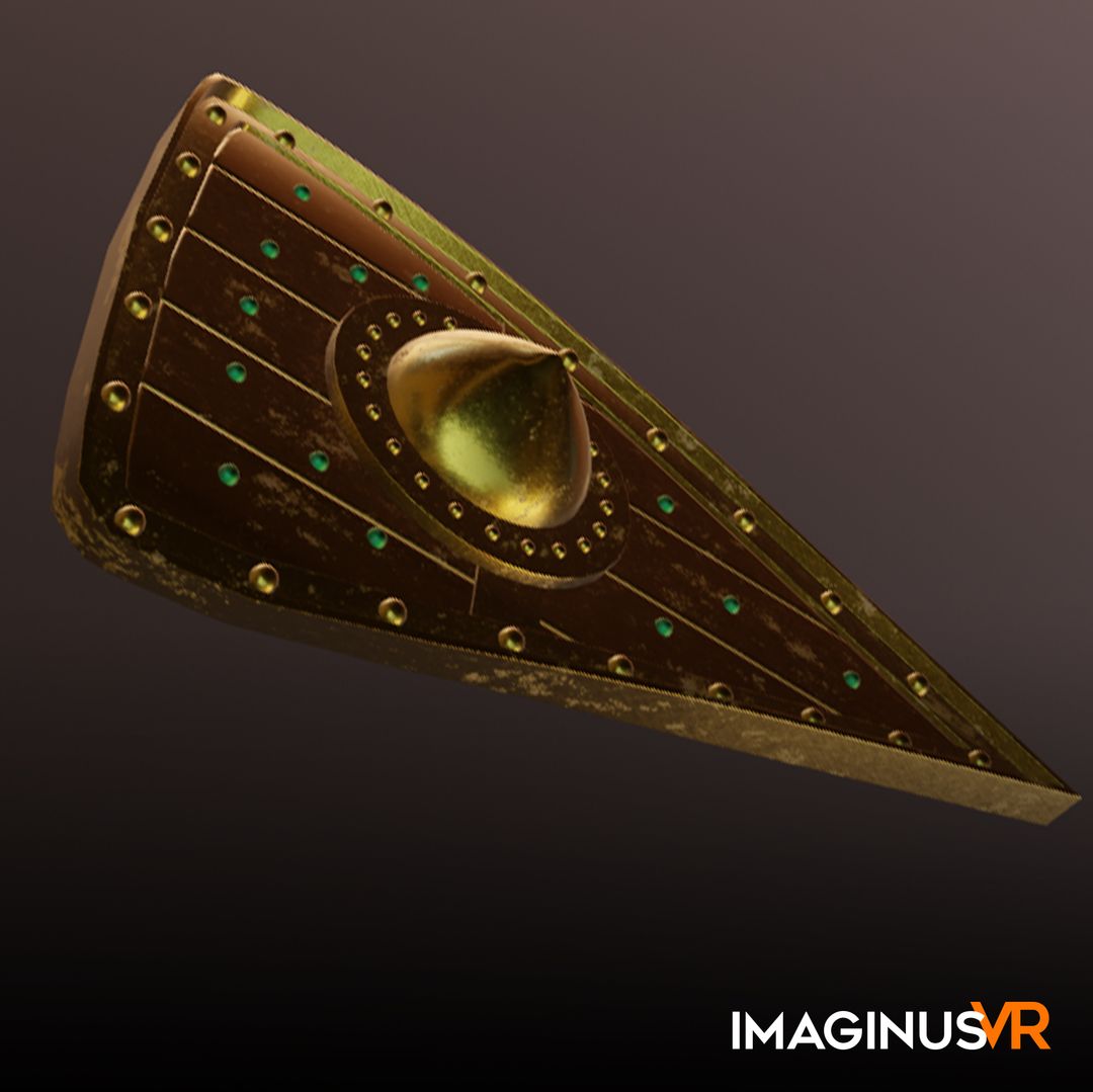 Game asset Ancient Wood and Metal Mountain Guardian