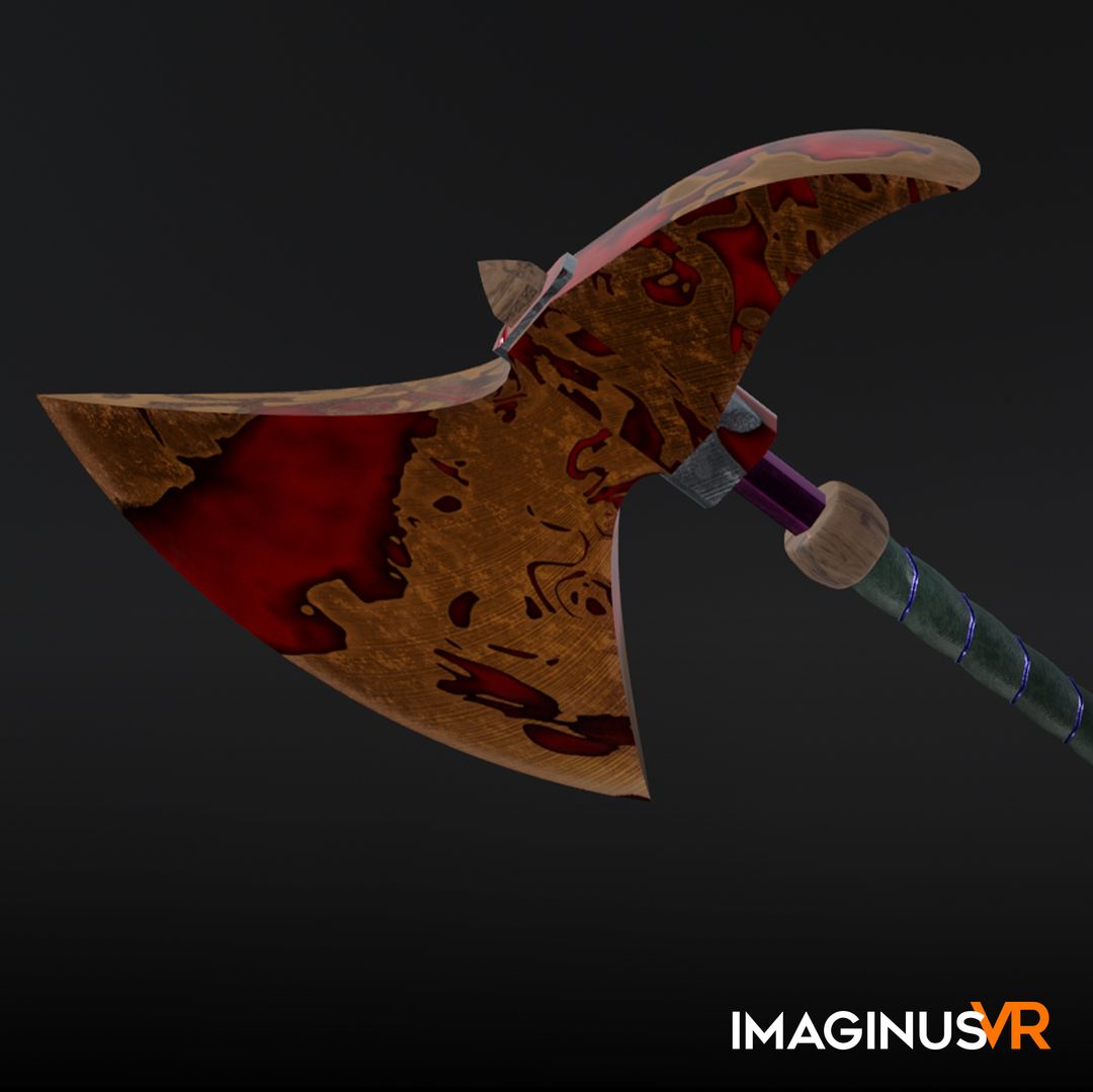 Game asset Artistic Color Splash Axepiece