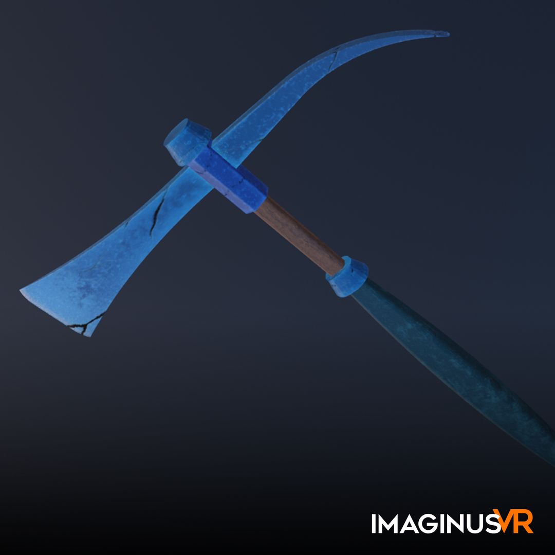 Game asset Stealthy Icebound Warriors Axe