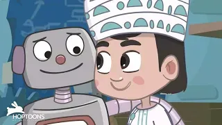 HOPTOONS Animation Fahad & The Robot (2D)