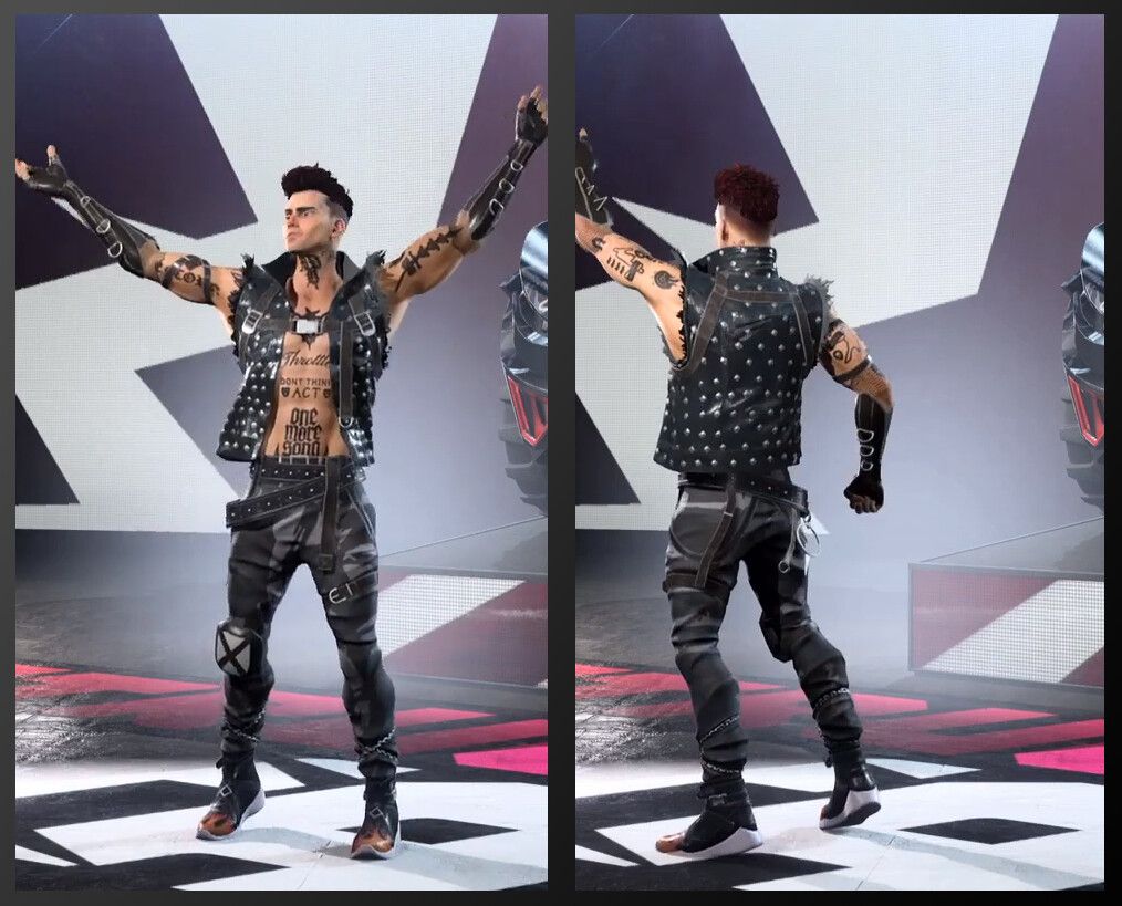 high poly characters