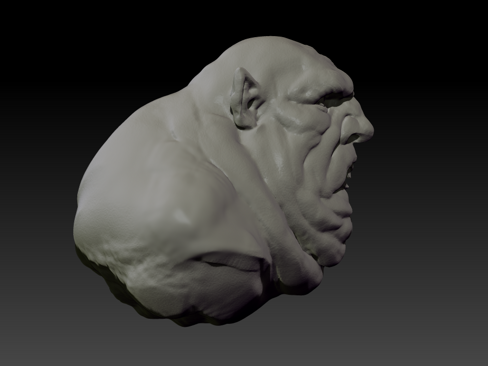 Characters, animals and monsters carvings