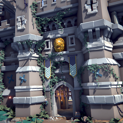 POLYSTYLE - Medieval Castle