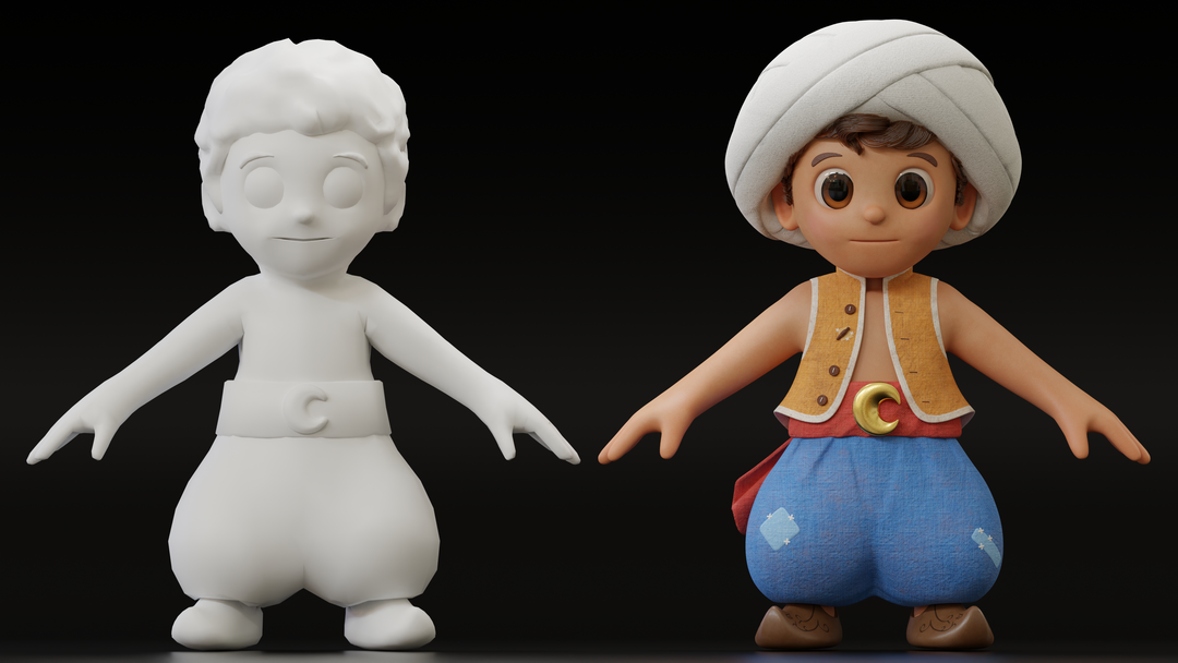 Sinbad 3D model update