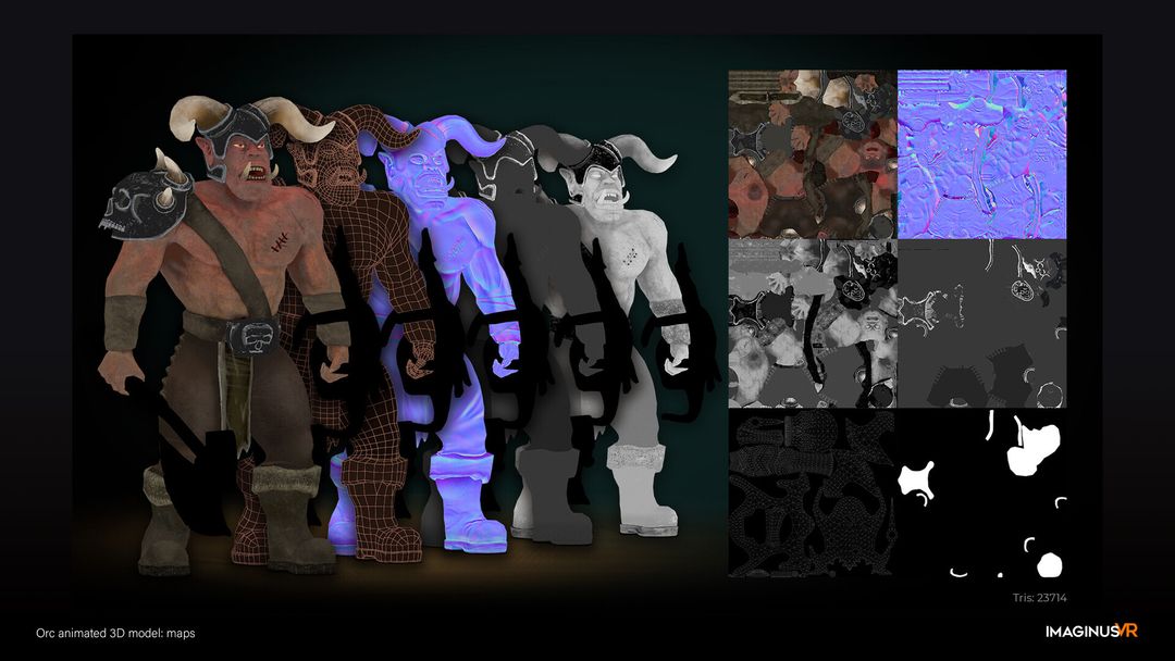 Animated 3D Orc