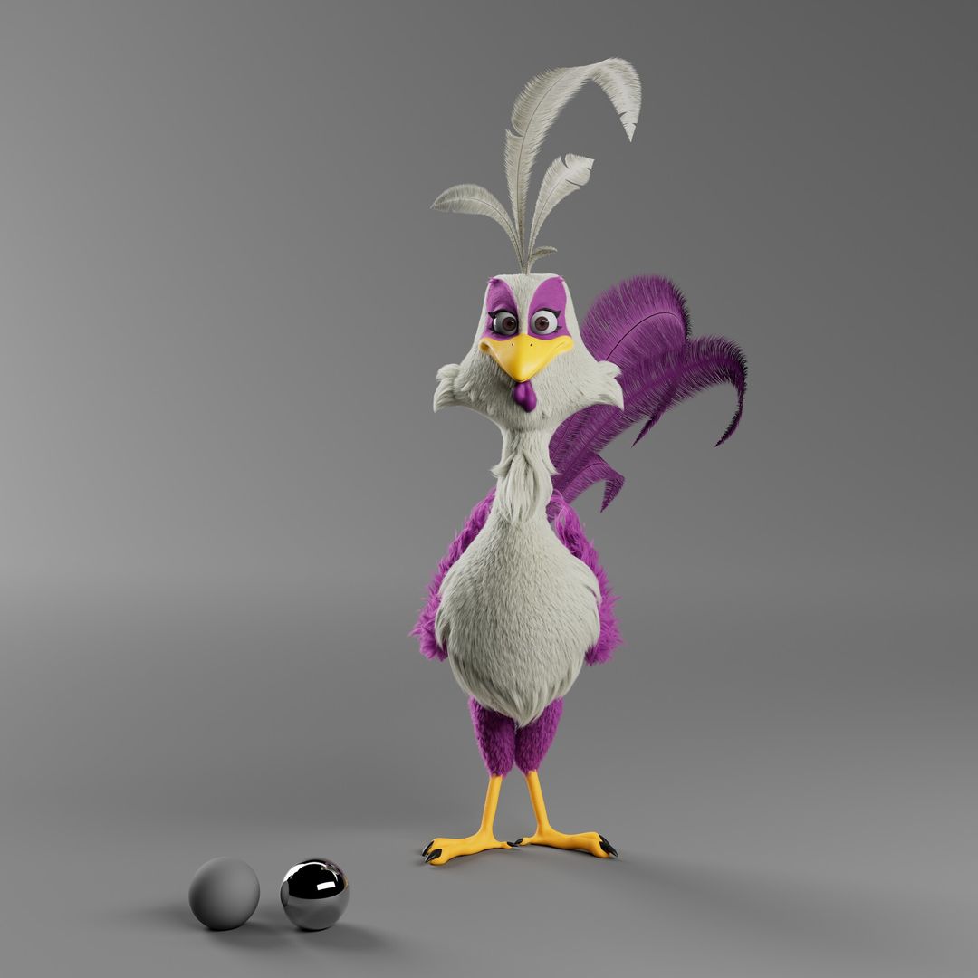 Stylized Chicken by Lucas R.