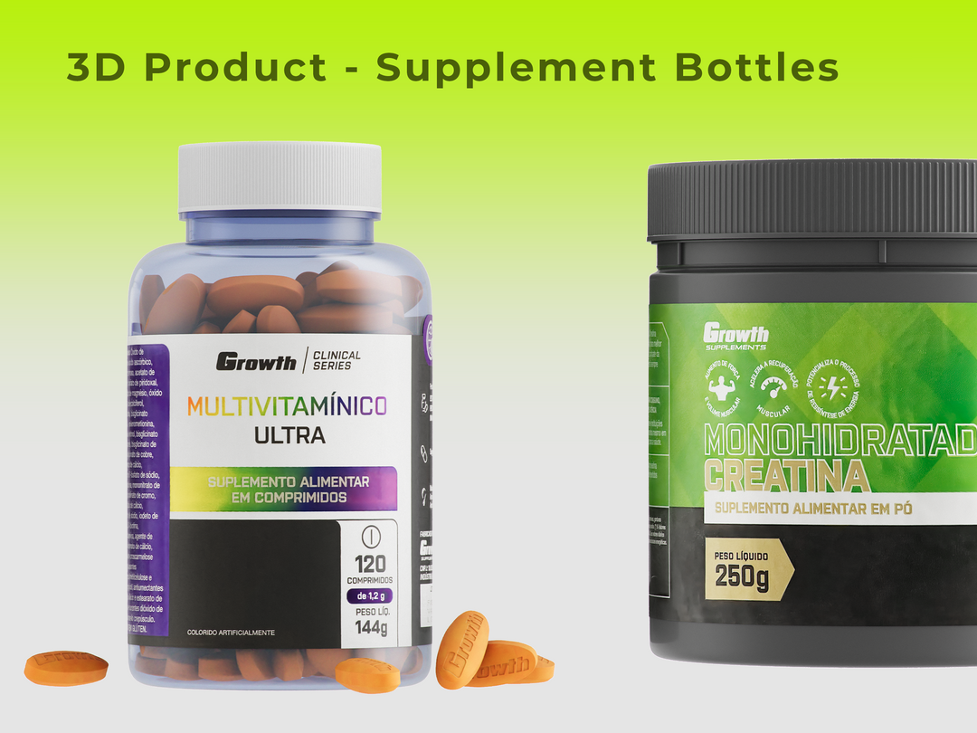 Supplement Bottles by Vanderlei M.