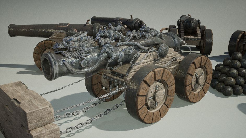 Chinese Zodiac Pirate Cannon