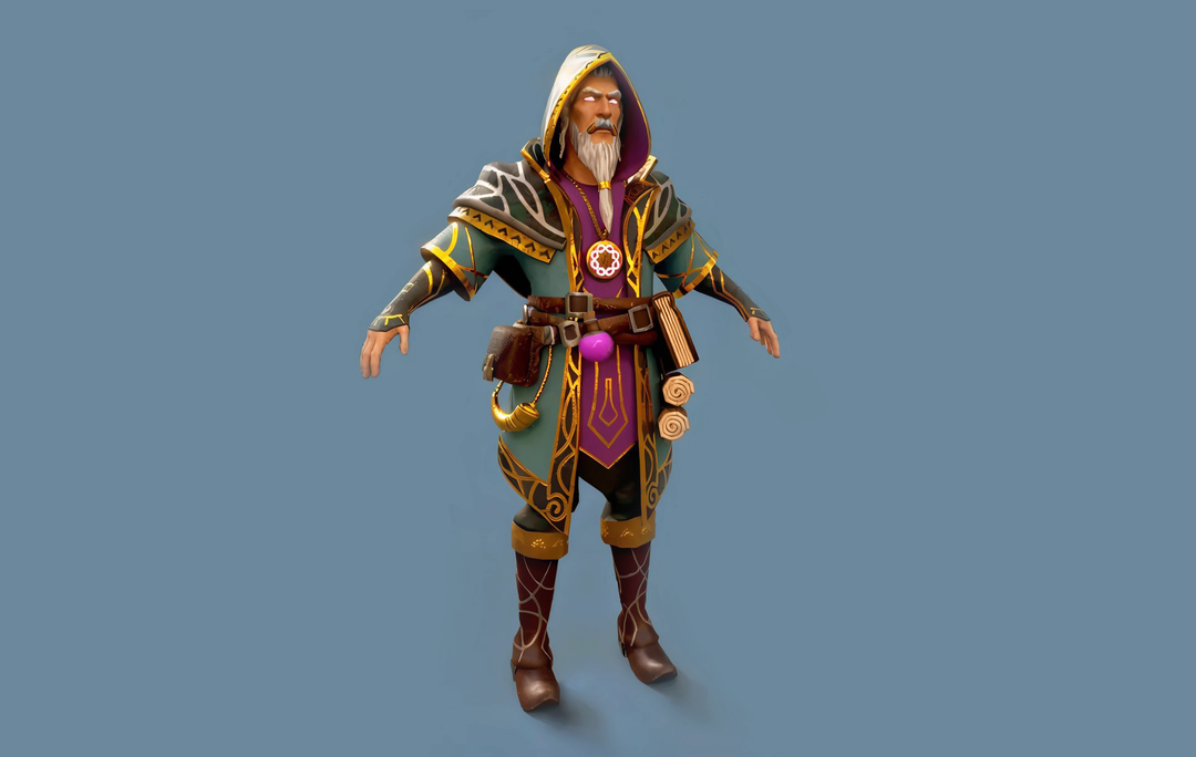 Wizard Avatar For Metaverse by Prasoon D.