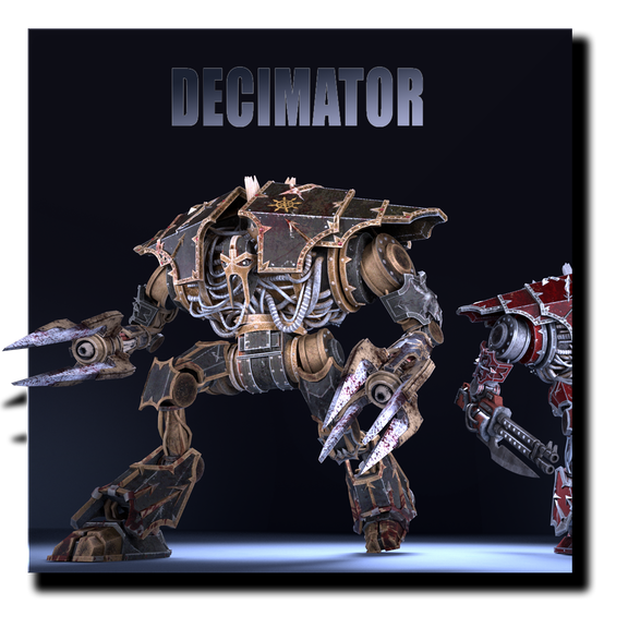 Decimator - game animations