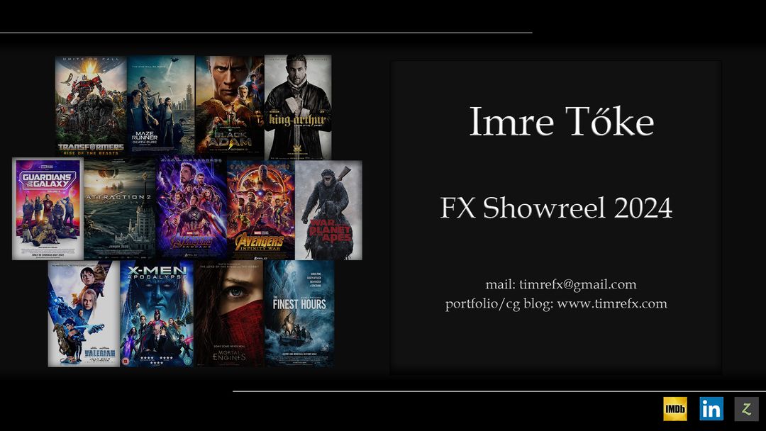 Imre Tőke - FX ShowReel 2024 by Imre T.