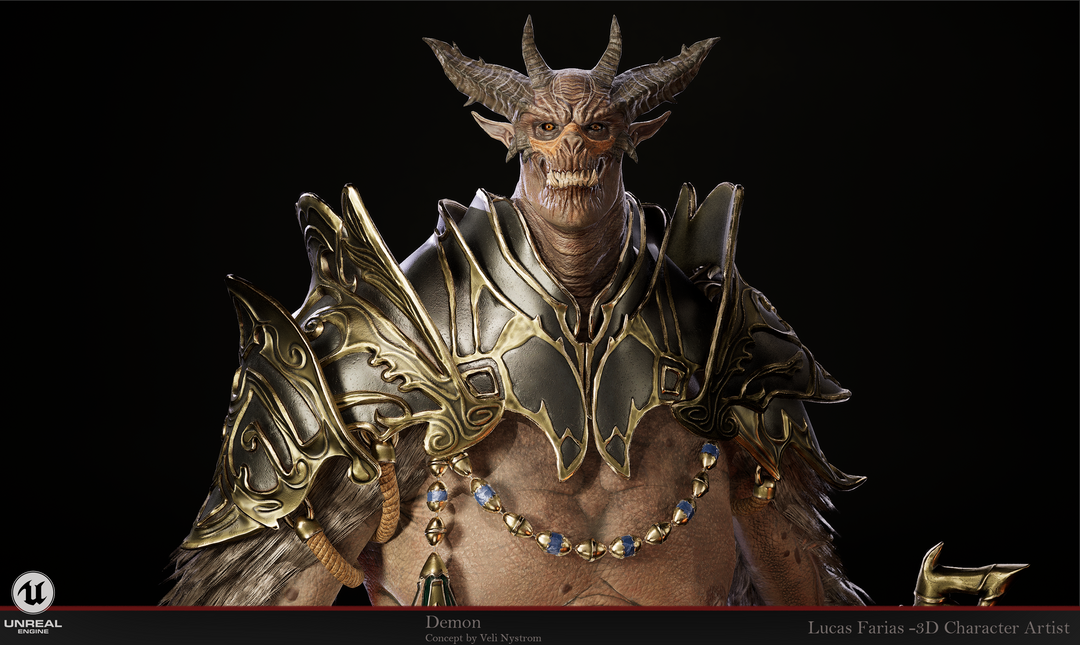 Demon - Real Time Character