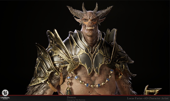 Demon - Real Time Character