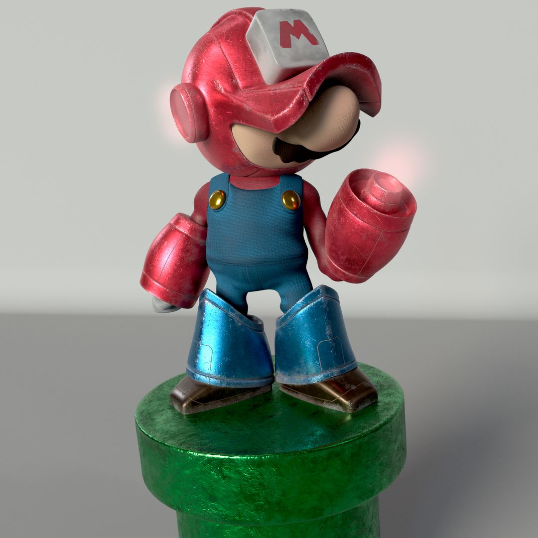 Super Mega-Mario by Danilo M.