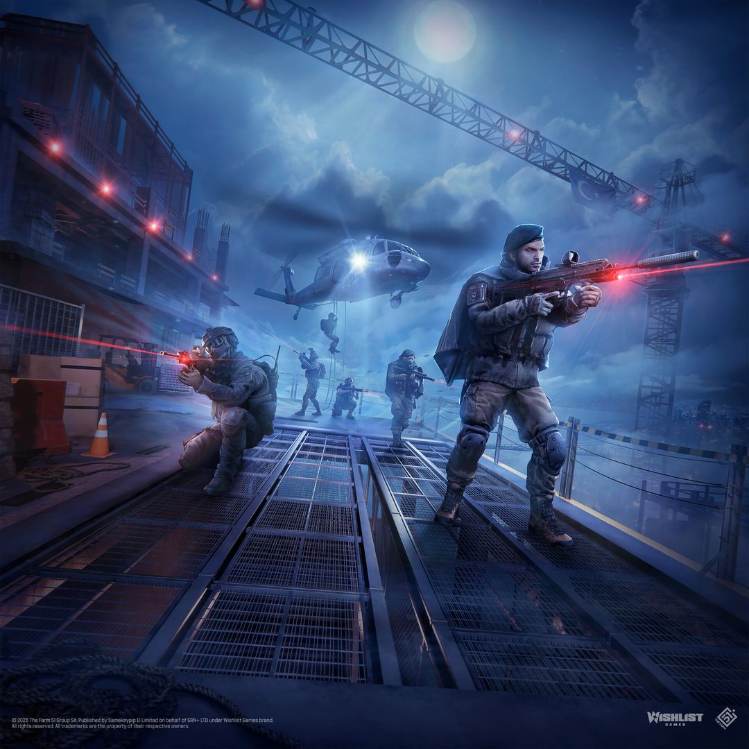 Key Art : The Operation SKYFRONT by Aleksandra F.