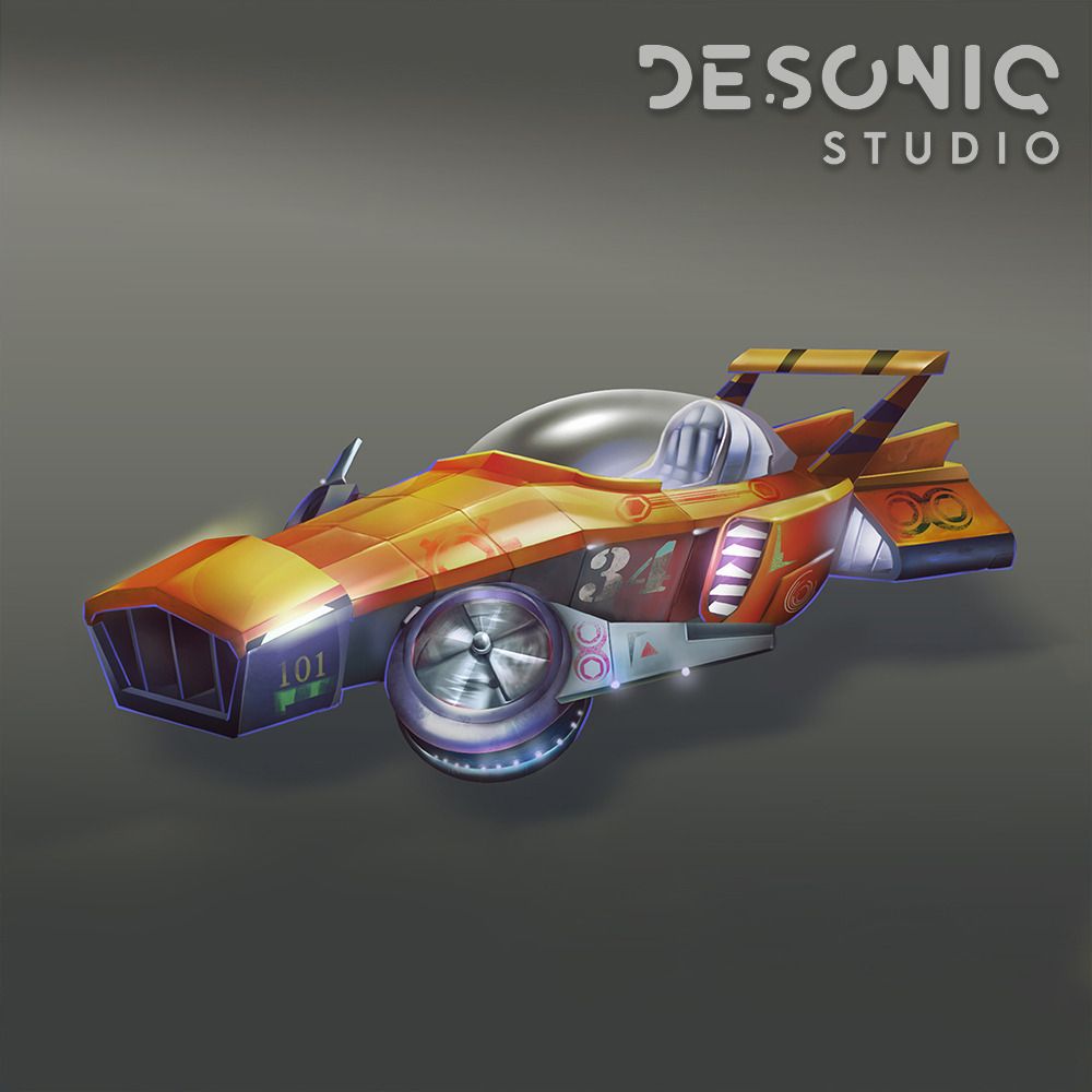 Various 2D Vehicle Concepts